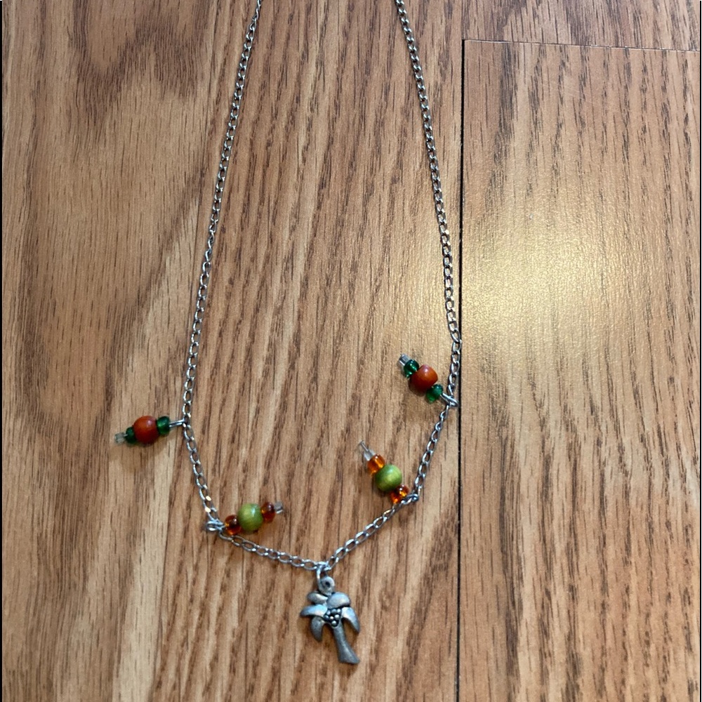 Palm Tree Necklace